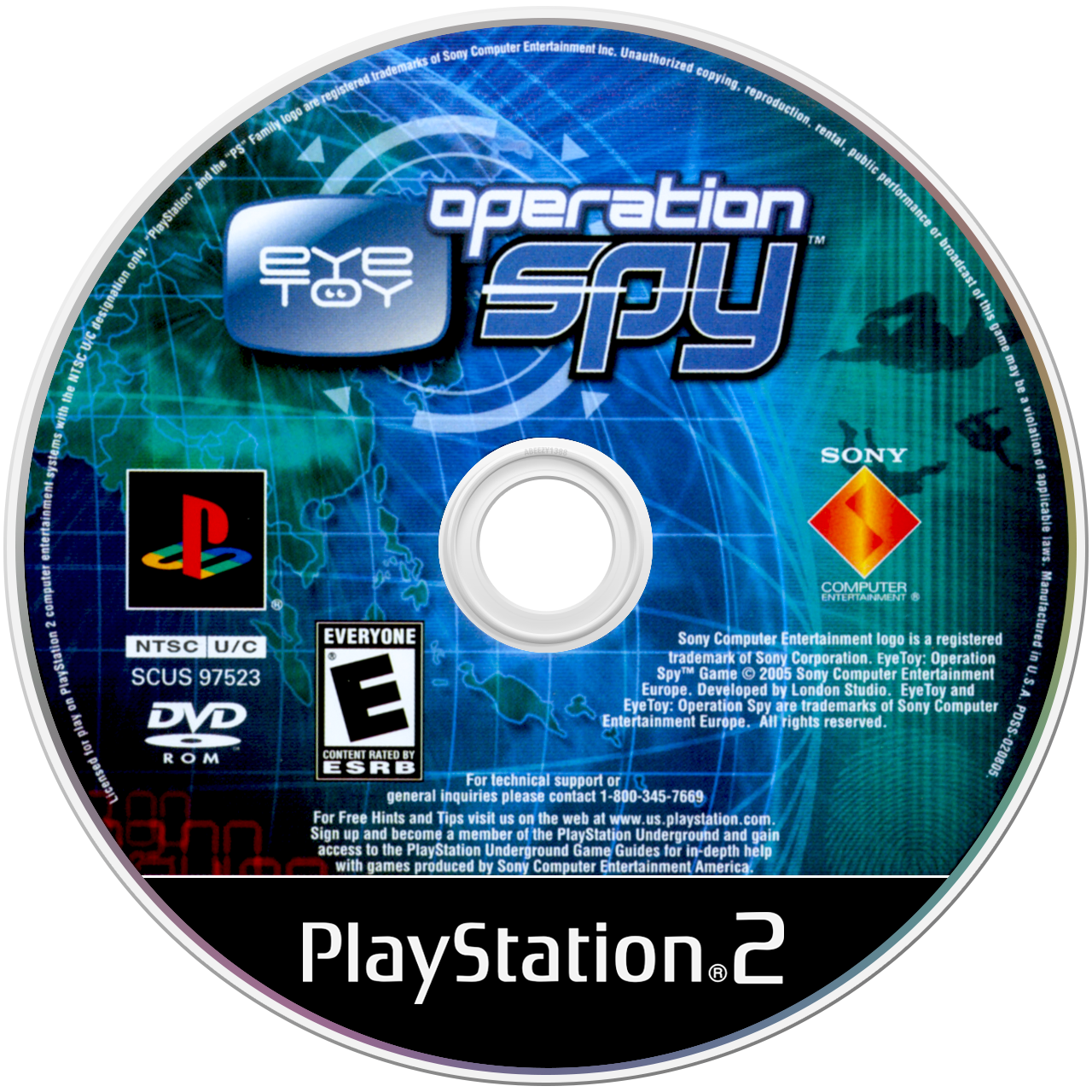 Eye Toy Operation Spy media 5 for Playstation 2
